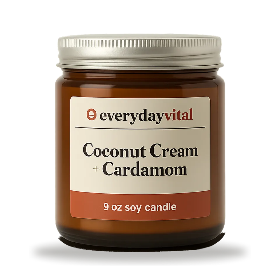 EverydayVital Coconut Cream + Cardamom Candle