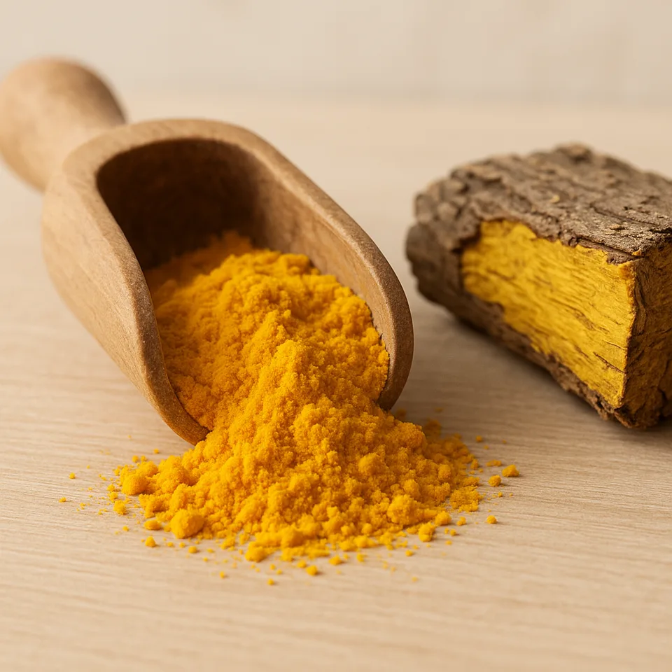 Berberine HCl extract 8%, raw form