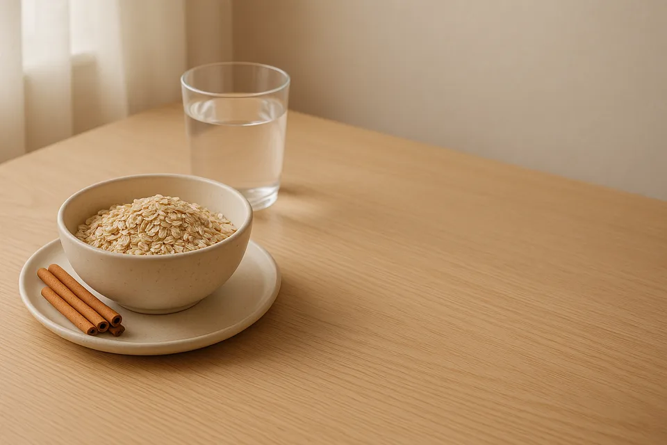 EverydayVital GlucoVital on a light oak breakfast table